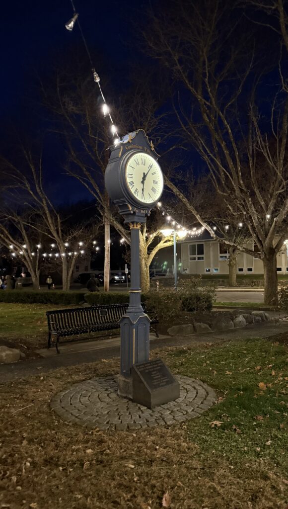 Our Clock - Conimicut Village